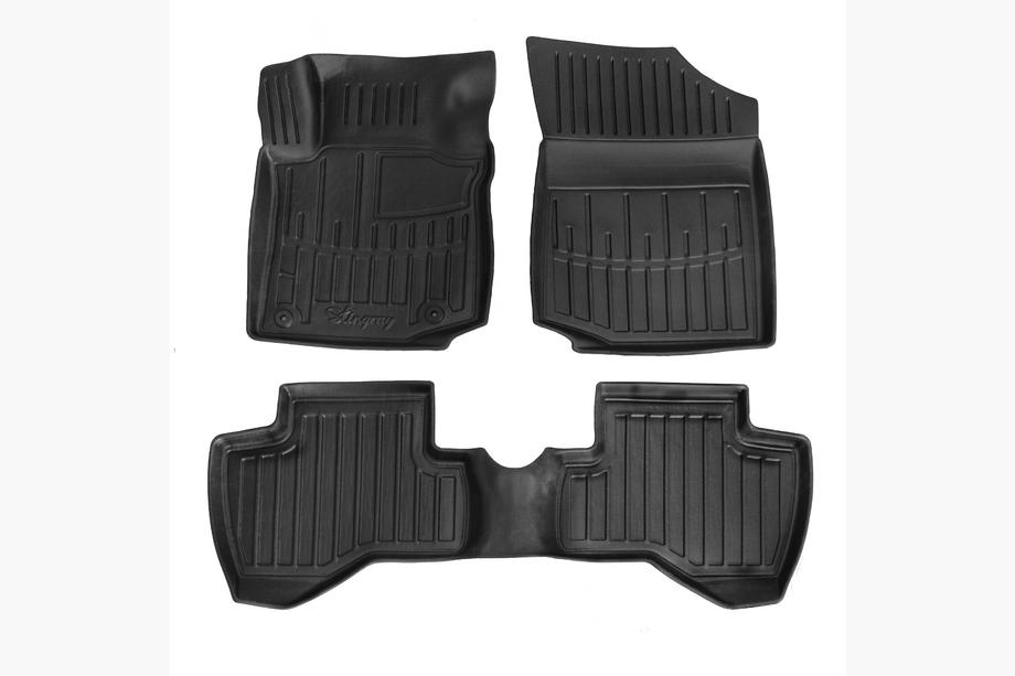 Toyota Aygo 2007–2014 Stingray 3D rubberen vloermatten (3 stuks) Image