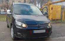 Volkswagen Caddy 2010–2015 Winterafdekking radiateurgrille (onderste) foto 1
