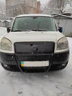 Fiat Doblo I 2005–2010 Bovenste winterafdekking voor grille Mat foto 1