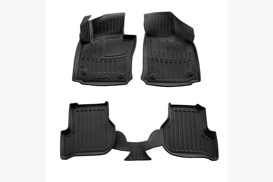 Seat Leon 2005–2012 Stingray 3D rubber automatten voor interieur (4 stuks) Image
