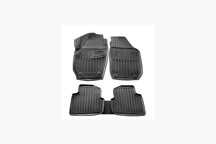 Skoda Roomster 2006–2015 Stingray 3D rubber automatten (5 stuks) Image