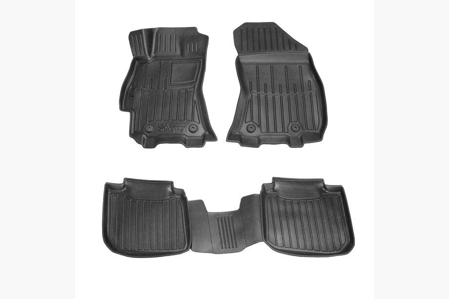 Subaru Outback 2014–2019 Stingray 3D rubber automatten (5 stuks) Image