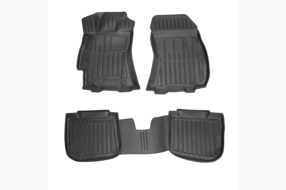 Subaru Outback 2009–2014 Stingray 3D rubber automatten voor interieur (4 stuks) Image