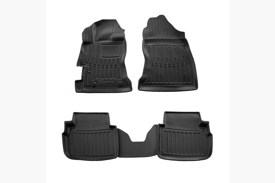 Subaru Impreza 2016–2023 Stingray 3D rubber automatten (5 stuks) Image