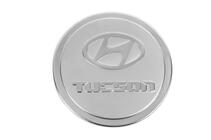 Hyundai Tucson JM 2004– RVS tankklep cover foto 1