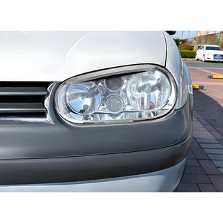Koplampcovers 'Bril' V3 (set 2 st., kunststof) Volkswagen Golf 4 1997–2006 foto 1