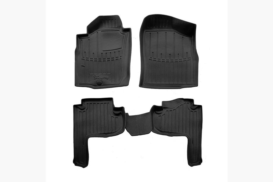 Toyota Land Cruiser 90 Prado 1996–2002 Stingray 3D rubber automatten (5-deurs, 5-delig) Image