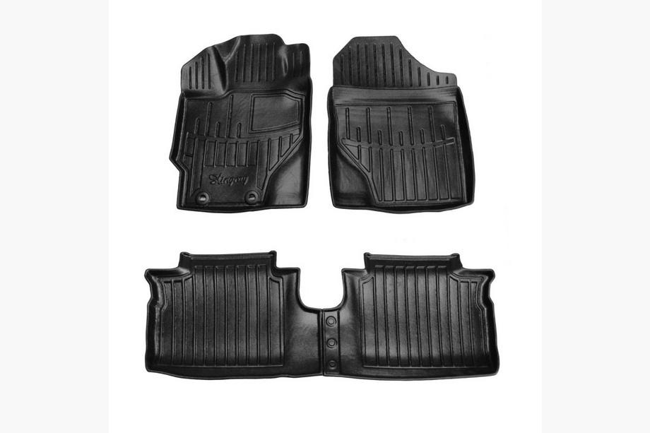 Toyota Yaris 2010–2020 Stingray 3D rubber automatten voor interieur (4 stuks) Foto 1