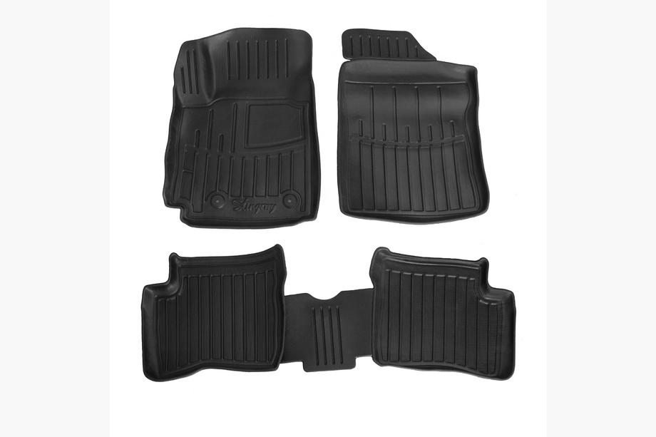 Toyota Yaris 1999–2006 Stingray 3D rubber automatten (5 stuks) Image