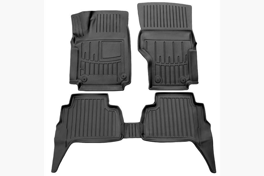Volkswagen Amarok 2010–2022 Stingray 3D rubber automatten (5 stuks) Image