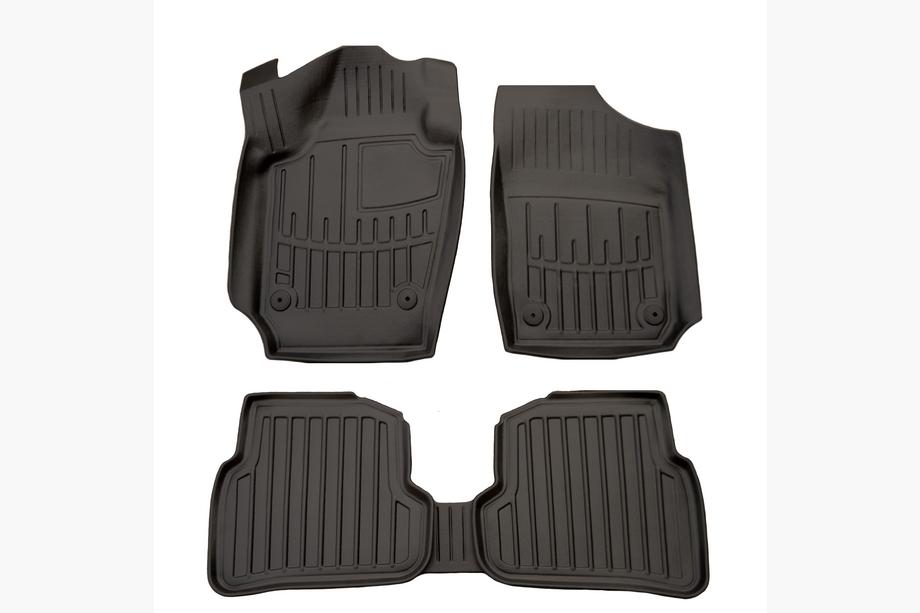 Volkswagen Polo 2010–2017 Stingray 3D rubber automatten (5 stuks) Image