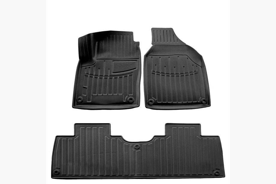 Volkswagen Sharan 1995–2010 Stingray 3D rubberen vloermatten (3 stuks) Image