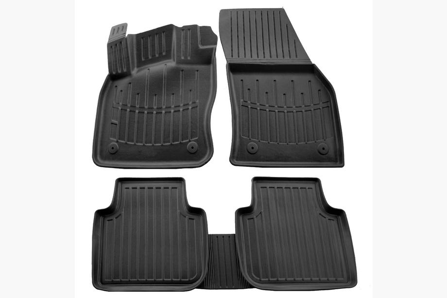 Volkswagen Tiguan 2016–2023 Stingray 3D rubberen vloermatten voor interieur (Allspace, 5 stuks) Image