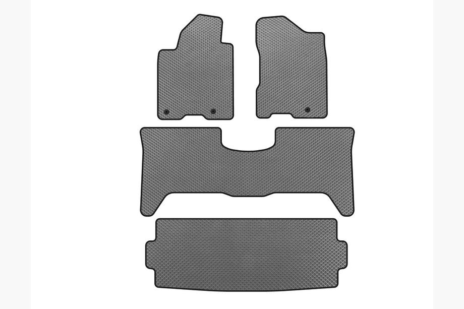 Nissan Armada 2003–2015 EVA automatten (3 rijen, 2003-2008, grijs) Image