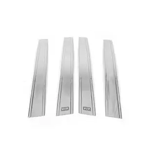 Chromen raamstijl covers (4 stuks, RVS) Toyota Corolla 2002–2007 foto 3