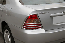 Toyota Corolla 2002–2007 Achterlichtcovers (2002-2004, 2 stuks, kunststof) foto 1