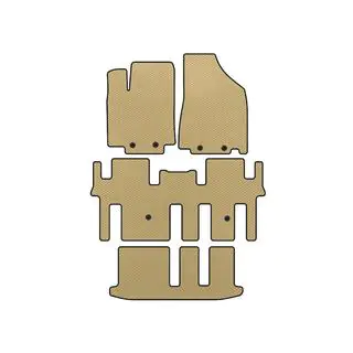 EVA automatten (3 rijen, beige)
