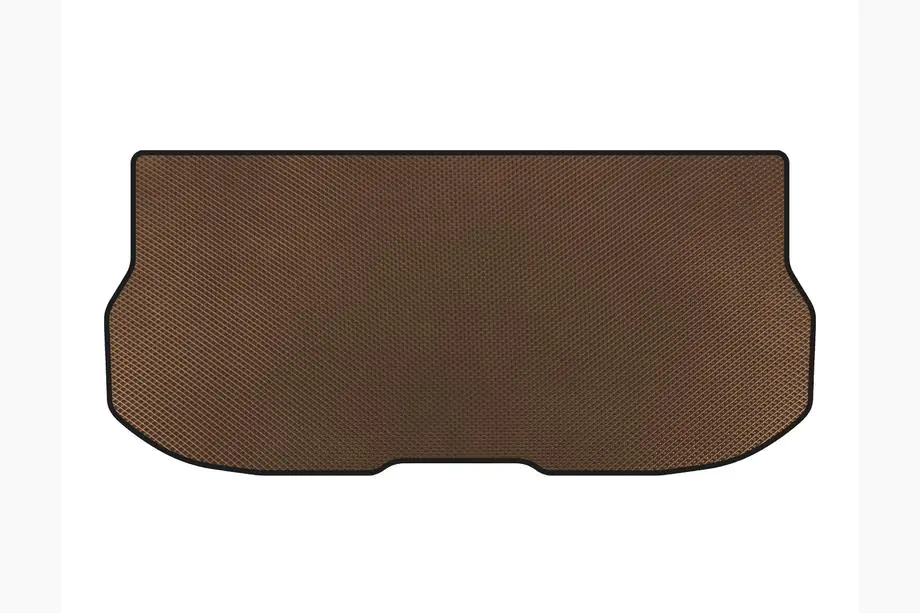 Nissan Quest 2011–2017 EVA kofferbakmat (met 3e zitrij, 7-zits, bruin) Foto 1
