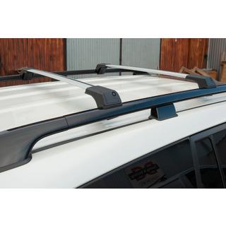 Dakdragers (dwarsbalken) voor standaard dakrails zonder sleutel Flybar V1 (2 stuks) foto 2