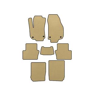 EVA automatten (3 rijen, beige) Opel Zafira B 2005–2011