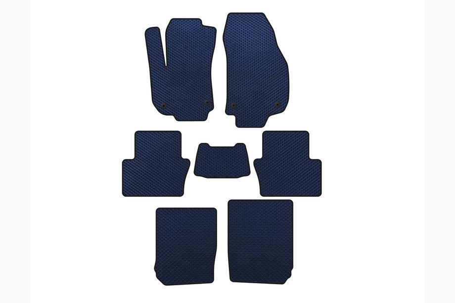 Opel Zafira B 2005–2011 EVA automatten (3 rijen, blauw) Image