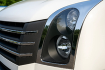 Volkswagen Crafter 2006–2016 RVS koplamp sierlijsten (set van 2) foto 4