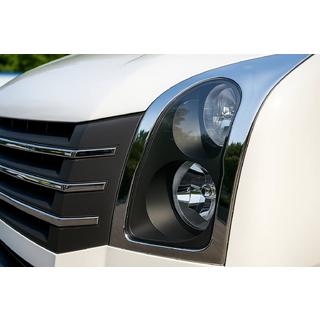 RVS koplamp sierlijsten (set van 2) Volkswagen Crafter 2006–2016 foto 4