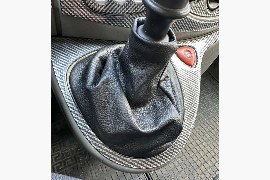 Opel Vivaro 2001–2015 Leren versnellingspookhoes Image