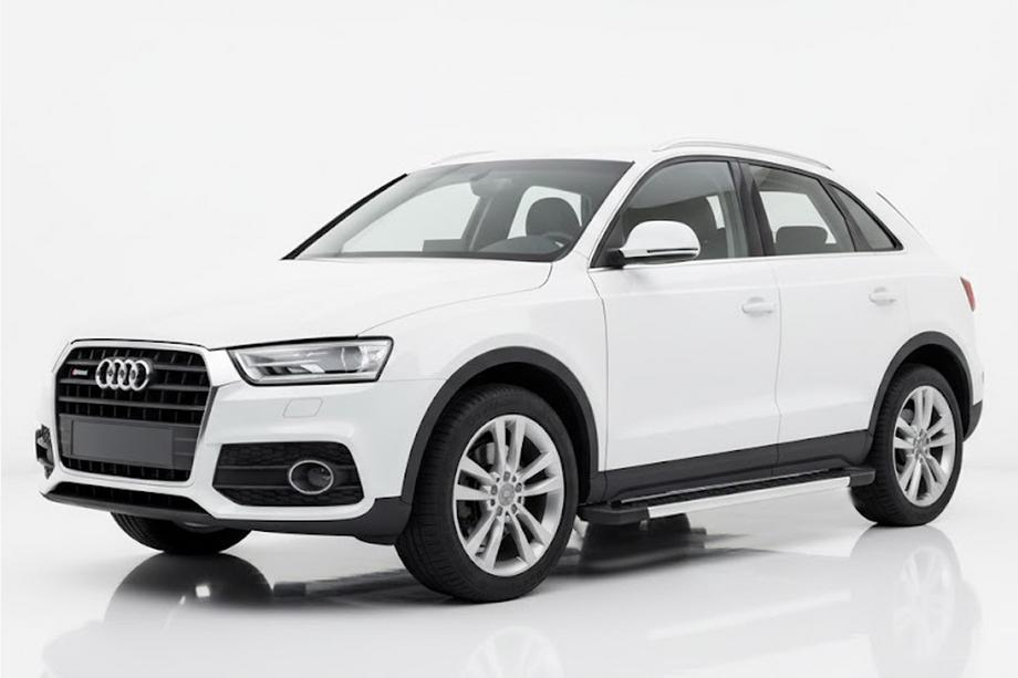 Audi Q3 2011–2019 Zijtreden RedLine V1 (2 stuks, aluminium) Image
