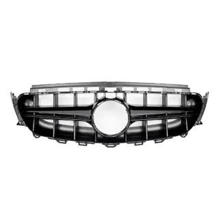 Voorgrille in E63 AMG Black design (voor Avantgarde/AMG-Line/E43 AMG/E53 AMG 2016-2020)