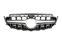 Mercedes E-Klasse Coupé C238 2016–2024 Voorgrille in E63 AMG-design Silver (voor Avantgarde/AMG-Line/E43/E53 2016-2020) foto 1