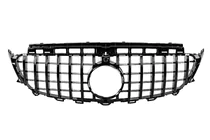 Mercedes E-Klasse Coupé C238 2016–2024 GT Panamericana Black voorgrille (voor Avantgarde/AMG-Line/E43 AMG/E53 AMG 2016-2020) foto 2