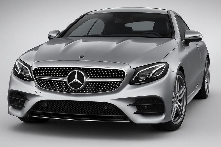 Mercedes E-Klasse Coupé C238 2016–2024 Voorgrille Diamond Silver (voor Avantgarde/AMG-Line/E43 AMG/E53 AMG 2016-2020) Image