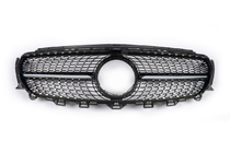 Mercedes E-Klasse Coupé C238 2016–2024 Diamond Black voorgrille (voor Avantgarde/AMG-Line/E43 AMG/E53 AMG 2016-2020) foto 2