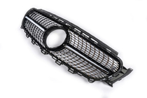 Mercedes E-Klasse Coupé C238 2016–2024 Diamond Black voorgrille (voor Avantgarde/AMG-Line/E43 AMG/E53 AMG 2016-2020) foto 3