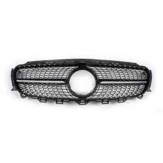 Diamond Black voorgrille (voor Avantgarde/AMG-Line/E43 AMG/E53 AMG 2016-2020) foto 2