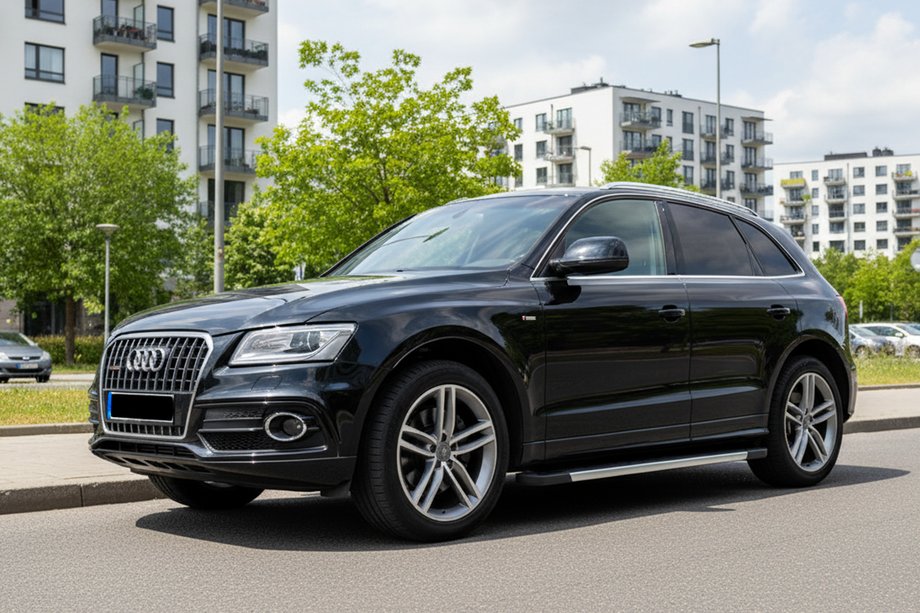 Audi Q5 2008–2017 Zijtreden RedLine V1 (2 stuks, aluminium) Image
