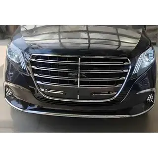 Chroompakket voor voorbumper (2023+) Mercedes Vito/V-klasse W447 2014– foto 3