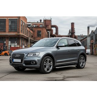 Maydos V1 zijtreden (set 2 stuks, aluminium + RVS) Audi Q5 2008–2017 foto 1
