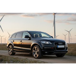 Allmond Black side steps (2 st., aluminium) Audi Q7 2005–2015 foto 1
