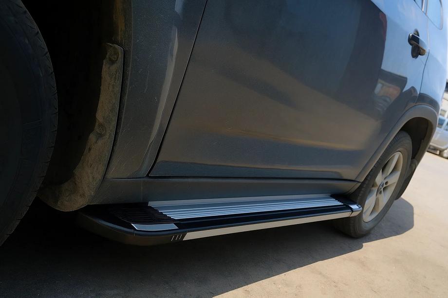Chery Tiggo 1 2005–2016 Rainbow side steps (2 stuks, aluminium) Image