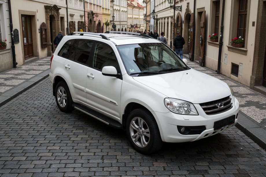 Chery Tiggo 1 2005–2016 Duru zijtreden (set van 2, aluminium) Image