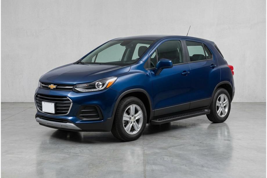 Chevrolet Trax 2012–2023 Allmond Black side steps (2 st., aluminium) Image