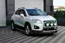 Chevrolet Trax 2012–2023 Fullmond side steps (2 stuks, aluminium) foto 6