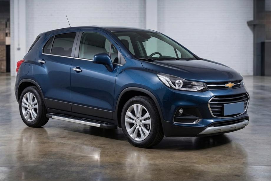 Chevrolet Trax 2012–2023 Zijtreden RedLine V1 (2 stuks, aluminium) Image
