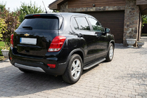 Chevrolet Trax 2012–2023 Maydos V1 zijtreden (set 2 stuks, aluminium + RVS) foto 1