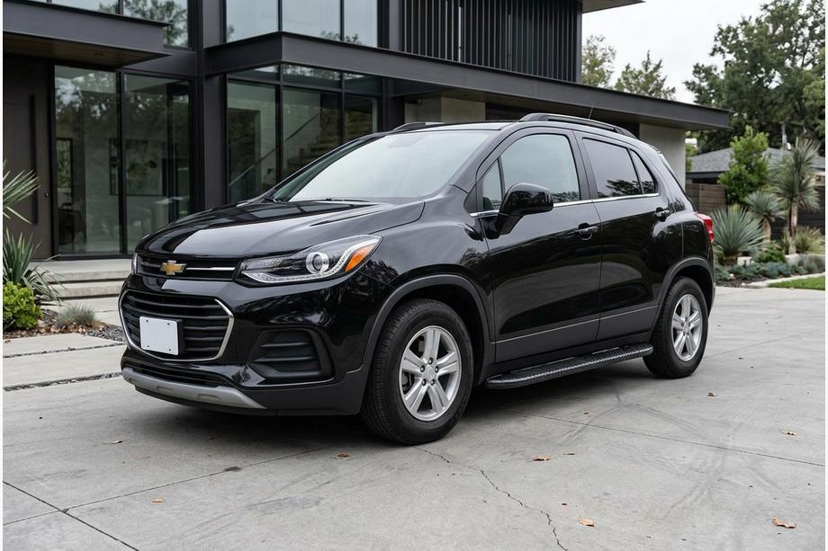 Chevrolet Trax 2012–2023 Bosphorus Black side steps (2 st., aluminium) Image