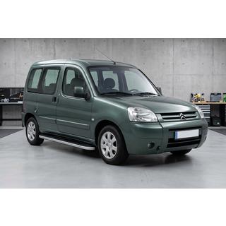 Side steps Tayga Grey (set van 2, aluminium) Citroen Berlingo 1996–2008 foto 1