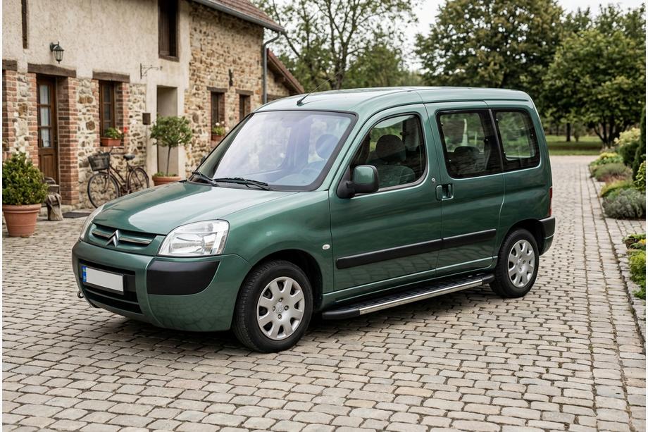 Citroen Berlingo 1996–2008 Duru zijtreden (set van 2, aluminium) Image