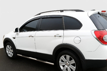 Opel Antara 2006–2017 Sidebars (2 stuks, RVS) foto 1